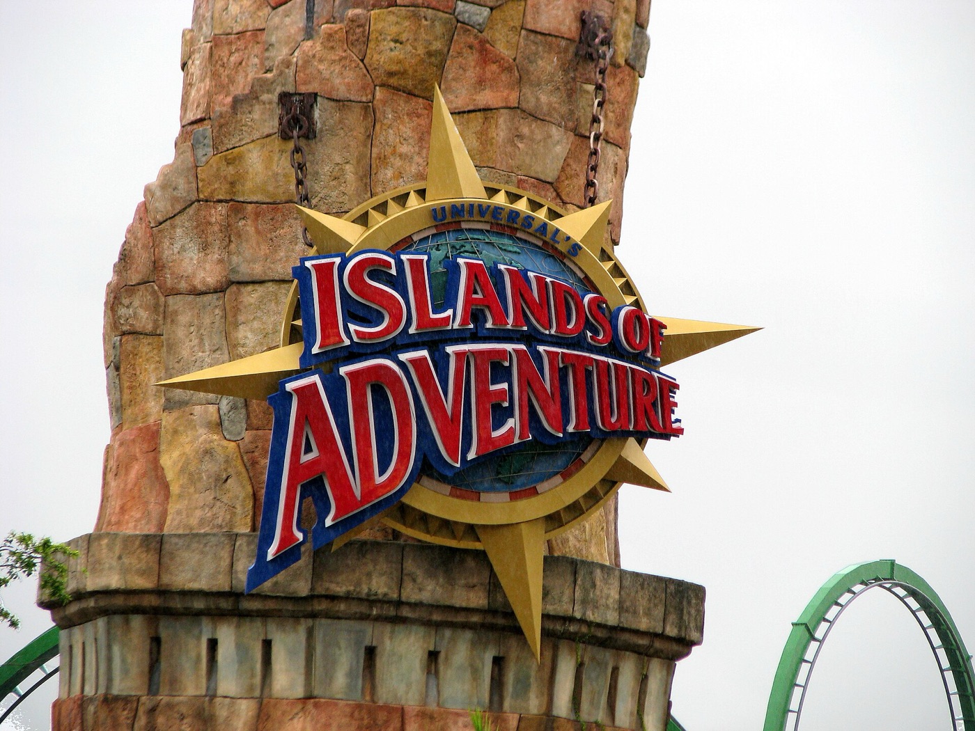 Islands of Adventure aerial